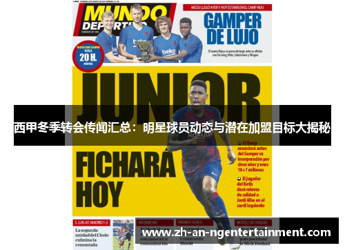西甲冬季转会传闻汇总：明星球员动态与潜在加盟目标大揭秘